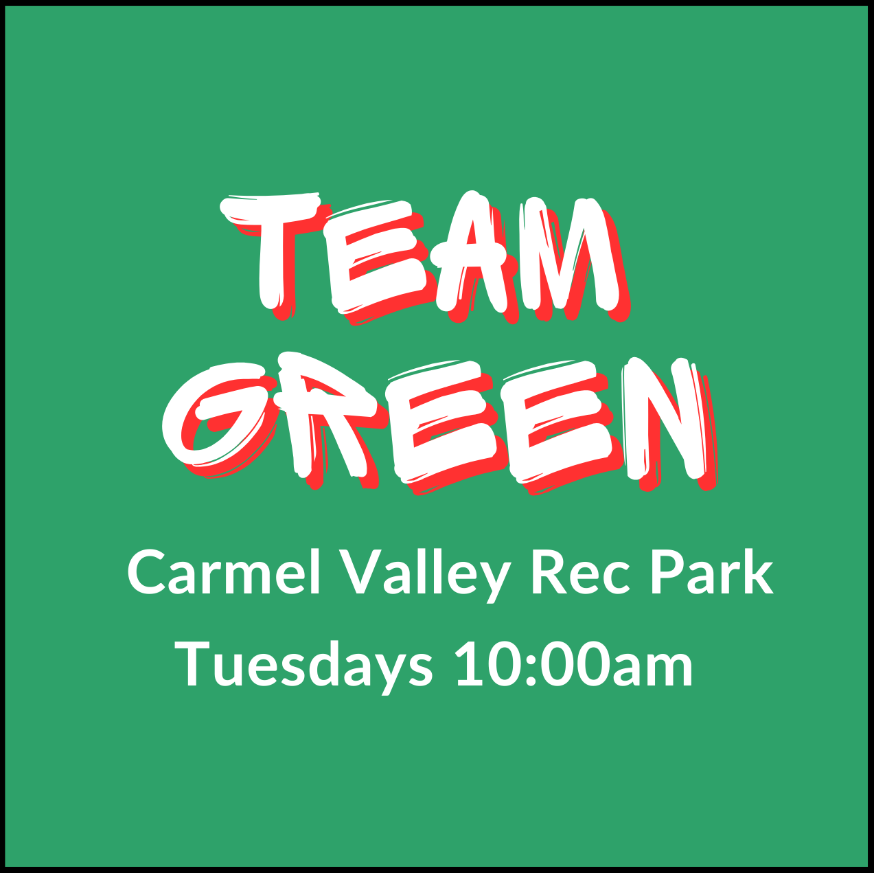Team Green: Grown-up & Me Tuesdays 10a Drop-Ins